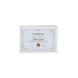 VN Home Sanat Fotoğraf A4 Çerçeve 21x30 Sertifika Diploma Belge Fotoğraf Için Pvc Camlı Beyaz Çerçeve