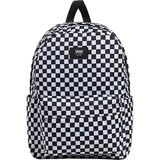 VN000J3KY281 Vans Old Skool Grom Check Backpack Sırt Çantası - Siyah - Beyaz - Standart