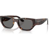 Vo 5586S W65681 53 Vogue Polarize Güneş Gözlüğü - Havana