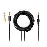 Voarmaks 4 Kutuplu Uzun Adımlar Ses DJ Kablosu Kablosu Hattı Fişi Pioneer HDJ-X5 X7 S7 CUE1 Kulaklıklar ile Uyumlu Genişletilmiş Sarmal Yaylı Dj Tel