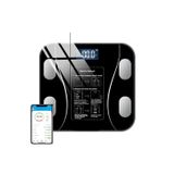 Vobotek Teknoloji Techfit Dijital Baskül SIYAHTF-1075 (Bluetooth Özellikli) Hassas Ölçüm (2.5-180KG)