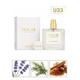 Vocal U23 Unisex Parfüm EDP 50 ml, Amber Odunsu
