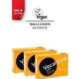 Vocalzone Ballı Limonlu 3x24 Pastil