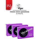 Vocalzone Frenk Üzümlü 3x12 Pastil