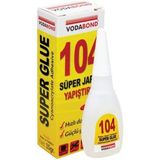 Vodabond 104 Süper Japon Yapıştırıcı 15 gr Sıvı Formda Güçlü Yapıştırma Sağlar