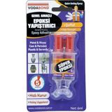 Vodabond Epoksi Yapıştırıcı Şeffaf Şırınga 6ml Vodaseal - 1 Adet
