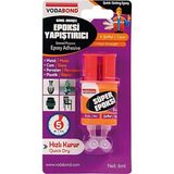 Vodabond | Genel Amaçlı Epoksi Yapıştırıcı, Kullanıma Hazır Hızlı Epoksi, Şeffaf, 6 ml - 1 Adet