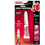 Vodabond Seramik Kauçuk Kağıt Metal Cam Ahşap Süper Japon Yapıştırıcısı
