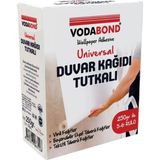 VodaBond Universal Tekstil-Vinil Duvar Kağıdı Tutkalı Şeffaf Toz - 250 gr.