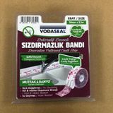Vodabond Vodaseal Pembe Desenli Dekoratif Küvet Kenar Sızdırmazlık Bandı 38 mm x 3.20 mt - Şeffaf 8682340870301