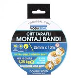Vodaseal 25 mm x 10 m Çift Taraflı Montaj Bandı