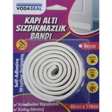 Vodaseal Beyaz 40 mm x 110 cm Kapı Altı Sızdırmazlık Bantı