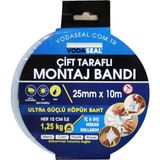 Vodaseal Cıft Taraflı Kopuk Bant 25Mmx10Mt (Pe)