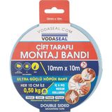 Vodaseal Çift Taraflı Montaj Bandı, 10MMX10MT - 41 Delft Blue