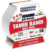 Vodaseal Duct Tape Beyaz 50 mm x 25 m Tamir Bandı