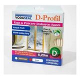 Vodaseal Kapi Ve Pencere Izolasyon Bandi 6.2Mt Beyaz