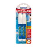 Vodaseal Kokusuz Ve Suya Dayanıklı Derz Kalemi İkili Set - Beyaz 2'li Set