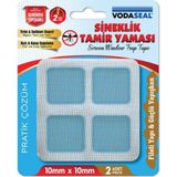 Vodaseal Yapışkanlı Sineklik Tamir Yaması 10 x 10 Mm. - 2 Parça - Gri
