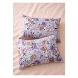 VODDİ 2 Adet Çiçek'li Fermuarlı 50x70 Cm Yastık Kılıfı %70 Pamuk