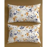 Voddi 2 Adet Fermuarlı 50X70 cm Yastık Kılıfı %80 Pamuk - Beyaz - 50 X 70