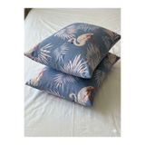 VODDİ Flamingo Desen'li | 2 Adet | Fermuarlı | 50x70 Cm Yastık Kılıfı | Pamuklu