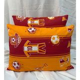Voddi Taraftar Desen | Yastık Kılıfı 50X70 cm | Fermuarlı - Sarı - 50 x 70