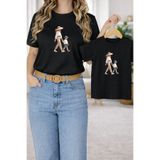 VODEXA Tişört Anne Erkek Çocuk Kombin Oversize – Anne & Çocuk Twin Baskılı T-Shirt (Tekli Fiyat)