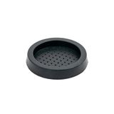 Vodinox Kahve Espresso Tamper Tamping Mat, Plastik, Düz Taban Silikon Tekli Yuvarlak