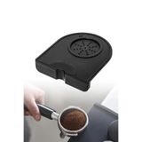 Vodinox Kahve Espresso Tamper Tamping Mat, Plastik, Düz Taban Silikon Tekli