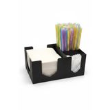 Vodinox Metal Peçetelik ve Pipetlik Kamış Karıştırıcı Organizer Cafe Bar Restaurant - ORG-44-B