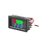 VODOOL Araba Akü Şarj Seviyesi Göstergesi Volt Ölçer Metre 12V 24V 36V 48V 60V 72V Akü Kapasitesi Testi...