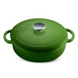 Voeux Kitchenware Forêt Yeşil 24 cm Sığ Döküm Tencere