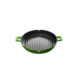 Voeux Kitchenware Forêt Yeşil Döküm Döküm Yuvarlak Izgara 30 cm Tava