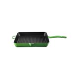 Voeux Kitchenware Forêt Yeşil Döküm Kare Izgara 25 cm Tava