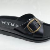 Voga 1721 Sıyah Comfort Casual Anatomık Gunluk Terlık