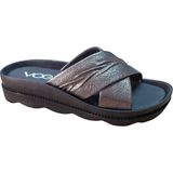 Voga 1745 Platin Çatlak Comfort Casual Günlük Spor Terlik