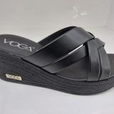 Voga 2004 Dolgu Topuk Comfort Casual Kadın Terliği