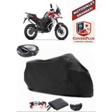 Voge 650 Dsx Branda Siyah Arka Çanta Uyumlu(Topcase) Motosiket Brandası Motor Örtüsü Çadır Su Geçirmez Motosiklet Kılıfı Motor Brandası,lastikli,taşıma Torbalı