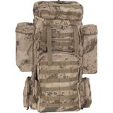Vogel Tactical Single Sword 100+10L Su Geçirmez Outdoor Taktik Kamp Çantası - Kahverengi Kamuflaj