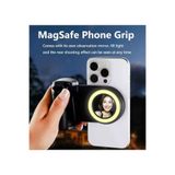 Voground Bluetooth Manyetik Telefon Yapış Kavrama Halka Dolgu Işığı ile MagSafe Selfie klips