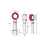 Voground Mini El Fanı Bladess Fan Kurutucu Yaprak Hava Fan38