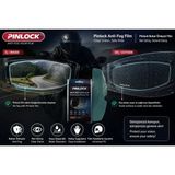 VOGS kask BUHAR önleyici ve YAĞMUR kaydırıcı filim pinlock anti-fog film