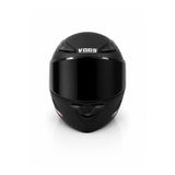 VOGS Ws-210 Güneş Vizörlü Çene Açılır Kask Matt Black (siyah Vizörlü) kask