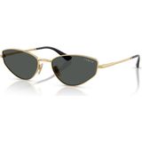 Vogue 4339S Kadın Güneş Gözlüğü Metal Çerçeve Altın Renk UV 400 Polarize Lens ile Şık Tasarım