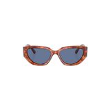 Vogue 5438-S 279280 52 HAİLEY Kadın KAHVE Geometrik Çerçeve Güneş Gözlüğü