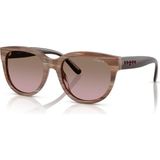 VOGUE 5592 307114 54 Kadın Güneş Gözlüğü Kahverengi Oval Çerçeve UV 400 Filtreli