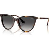 VOGUE 5593 W6568G 57 Kadın Güneş Gözlüğü Kahverengi Çerçeve UV 400 Filtreli Modern Tasarım