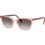 VOGUE 5597 28648G 53 Kadın Güneş Gözlüğü Pembe Çerçeve ile UV 400 Filtreli Gri Cam