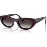 Vogue 5616S 24268G 51 Kadın Güneş Gözlüğü Bordo Cat Eye Tasarım UV 400 Koruma