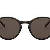 Vogue Eyewear Erkek Vo5327s Yuvarlak Güneş Gözlüğü, Koyu Havana/Koyu Kahverengi